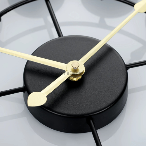 Colorful Metal Hanging Wall Clock | LumeDecor