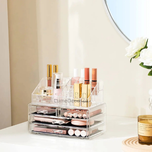 Large Capacity Multi-Layer Makeup Organizer | LumeDecor