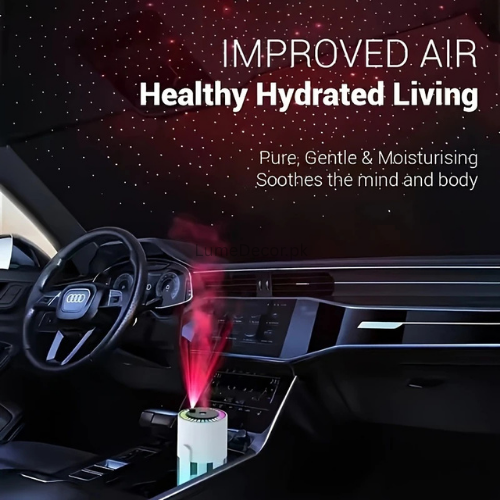 LED Galaxy Mist Humidifier with Cool Ultrasonic Mist | Lume Decor