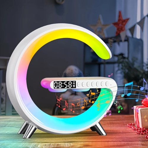 G11 LED Lighting Wireless Charger with Bluetooth Speaker | LumeDecor