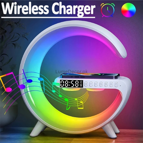 G11 LED Lighting Wireless Charger with Bluetooth Speaker | LumeDecor