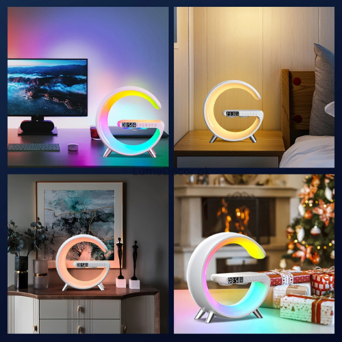 G11 LED Lighting Wireless Charger with Bluetooth Speaker | LumeDecor