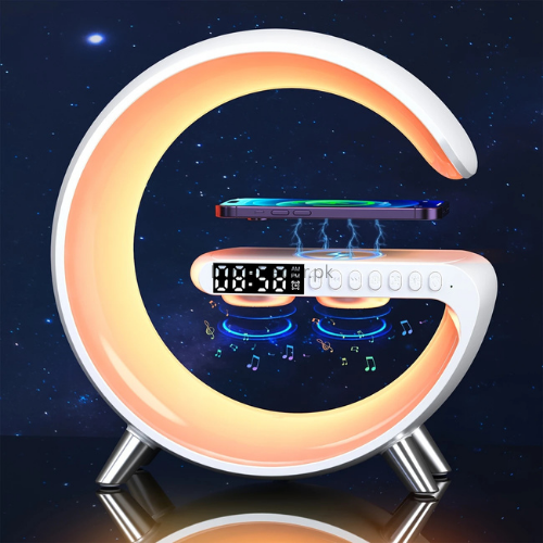 G11 LED Lighting Wireless Charger with Bluetooth Speaker | LumeDecor
