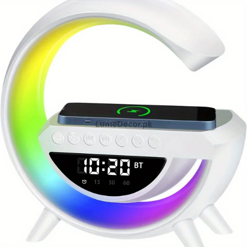BT-3401 LED Bluetooth Speaker Lamp – Rechargeable Wireless Audio Light with Soft Glow for Home | LumeDecor