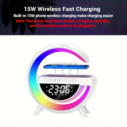 BT-3401 LED Bluetooth Speaker Lamp – Rechargeable Wireless Audio Light with Soft Glow for Home | LumeDecor