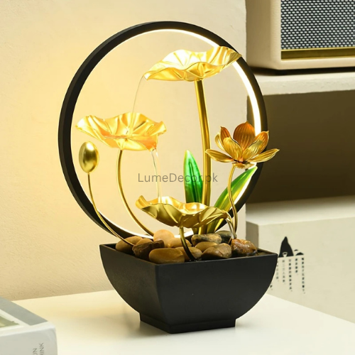 USB-Powered Mini Tabletop Water Fountain | LumeDecor