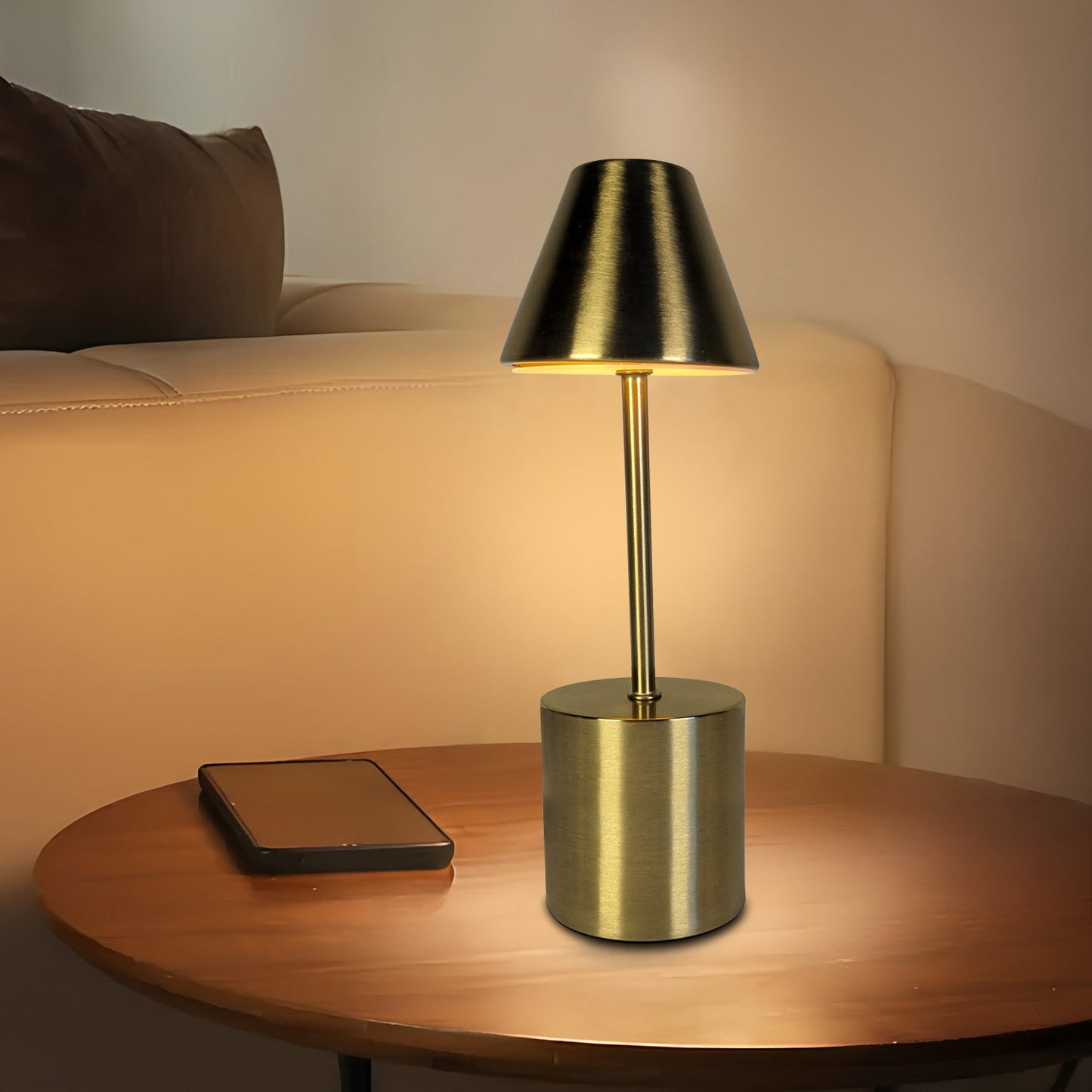 Truncated Longneck LED Touch Sense Lamp - LED Table Lamp for Modern Decor