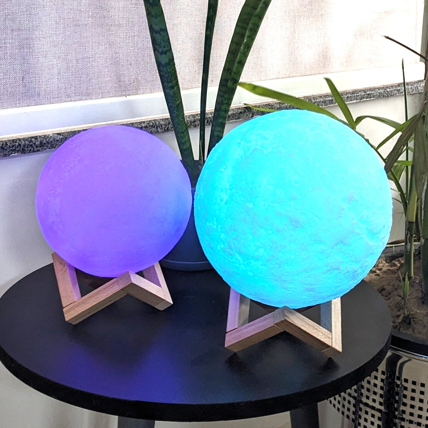 USB Charging Touch Remote Control Moon Lamp (16 Colors)
