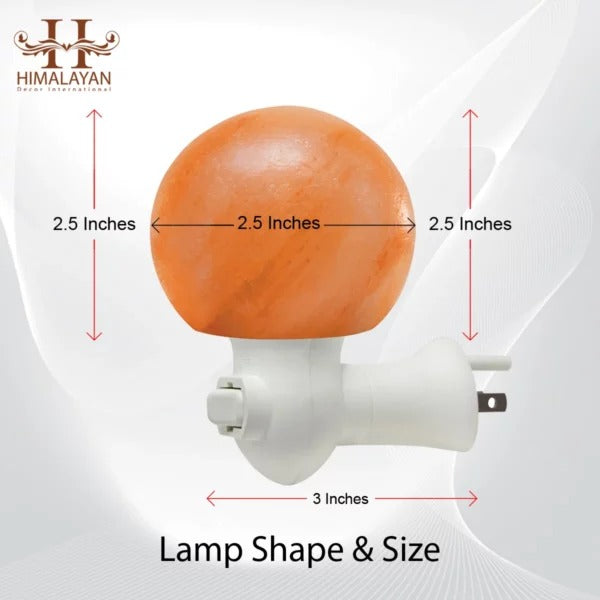 Ball Shape Nightlight Salt Lamp