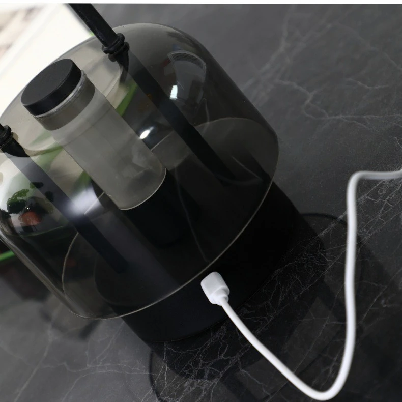 Modern Minimalist LED Touch Table Lamp – Rechargeable Ambient Light