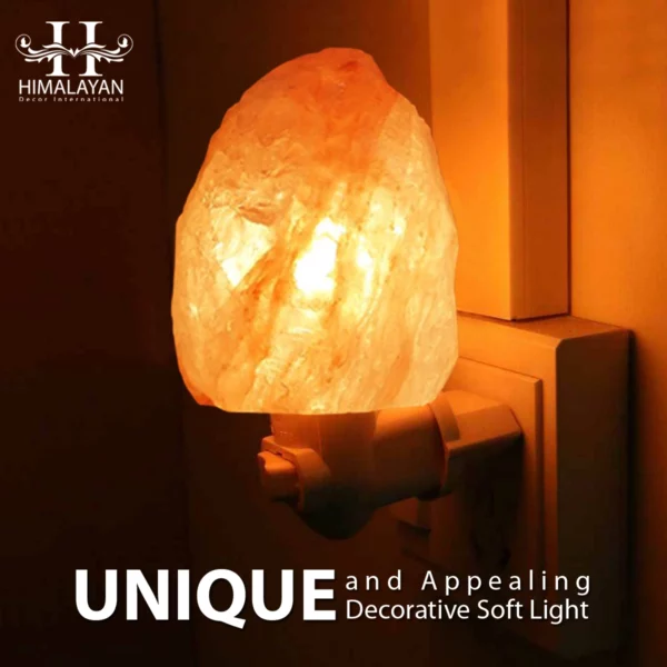 Hand Carved Natural Shape Himalayan Salt Nightlight Mini Lamp