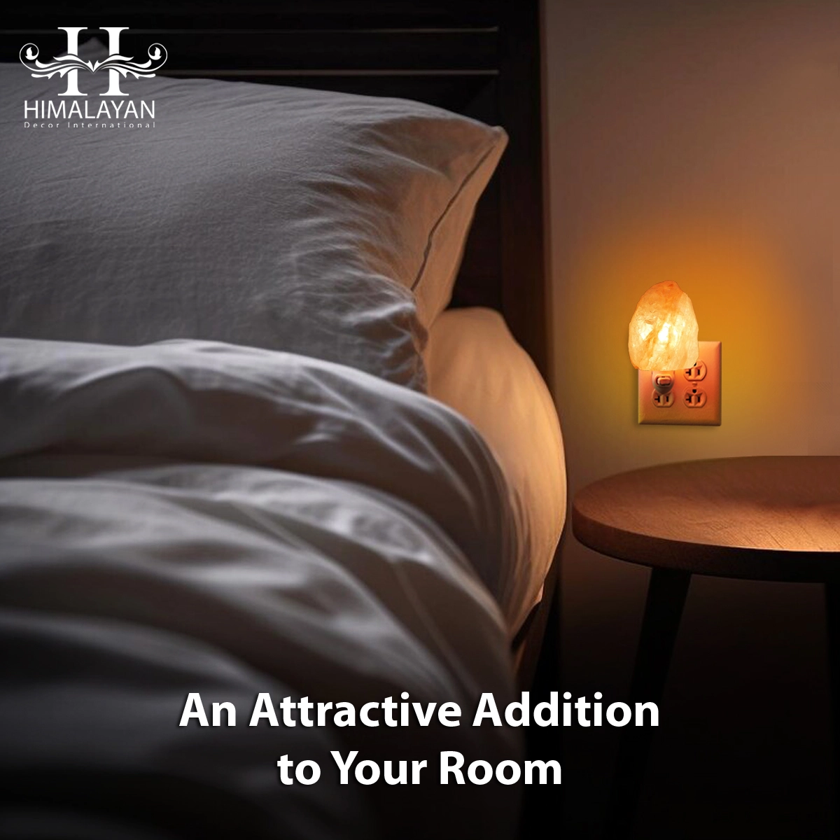 Hand Carved Natural Shape Himalayan Salt Nightlight Mini Lamp