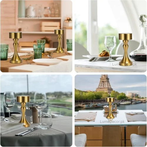 Oriental Dumbbell Shape LED Touch Lamp with Rechargeable Battery | Lume Decor