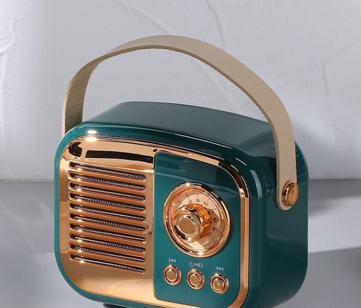 RETRO Bluetooth Speaker - Portable Wireless Speaker with Premium Sound
