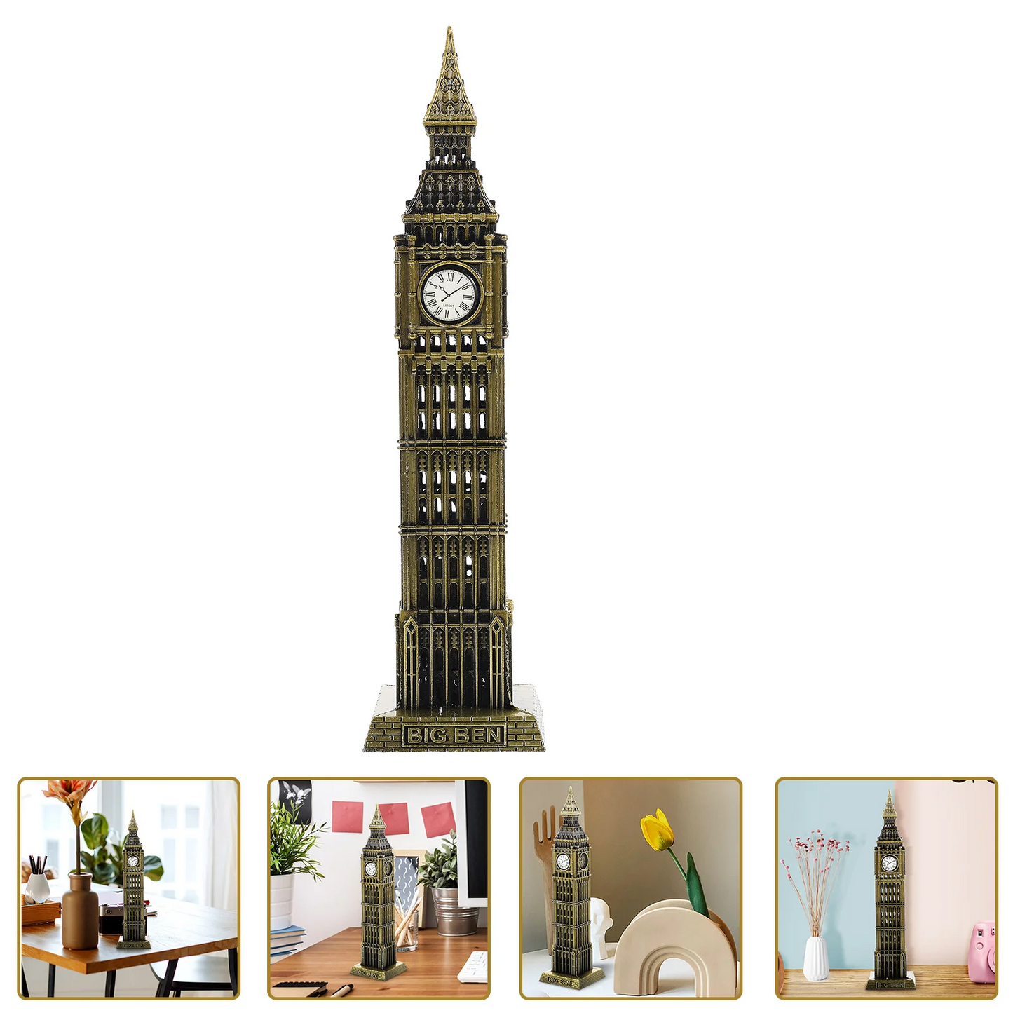 Big Ben Metal Statue – Elegant London Landmark Replica